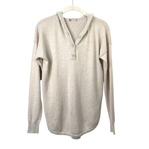 Smartwool Shadow Pine Hoodie Sweater Size‎ S rainbow donegal cream neutral